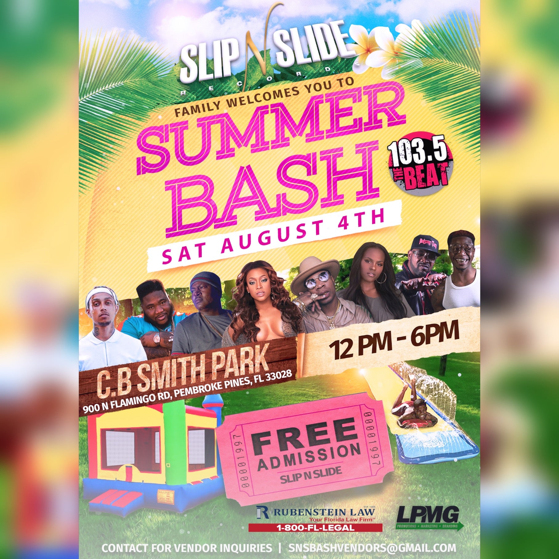 Slip-N-Slide Records Summer Bash!