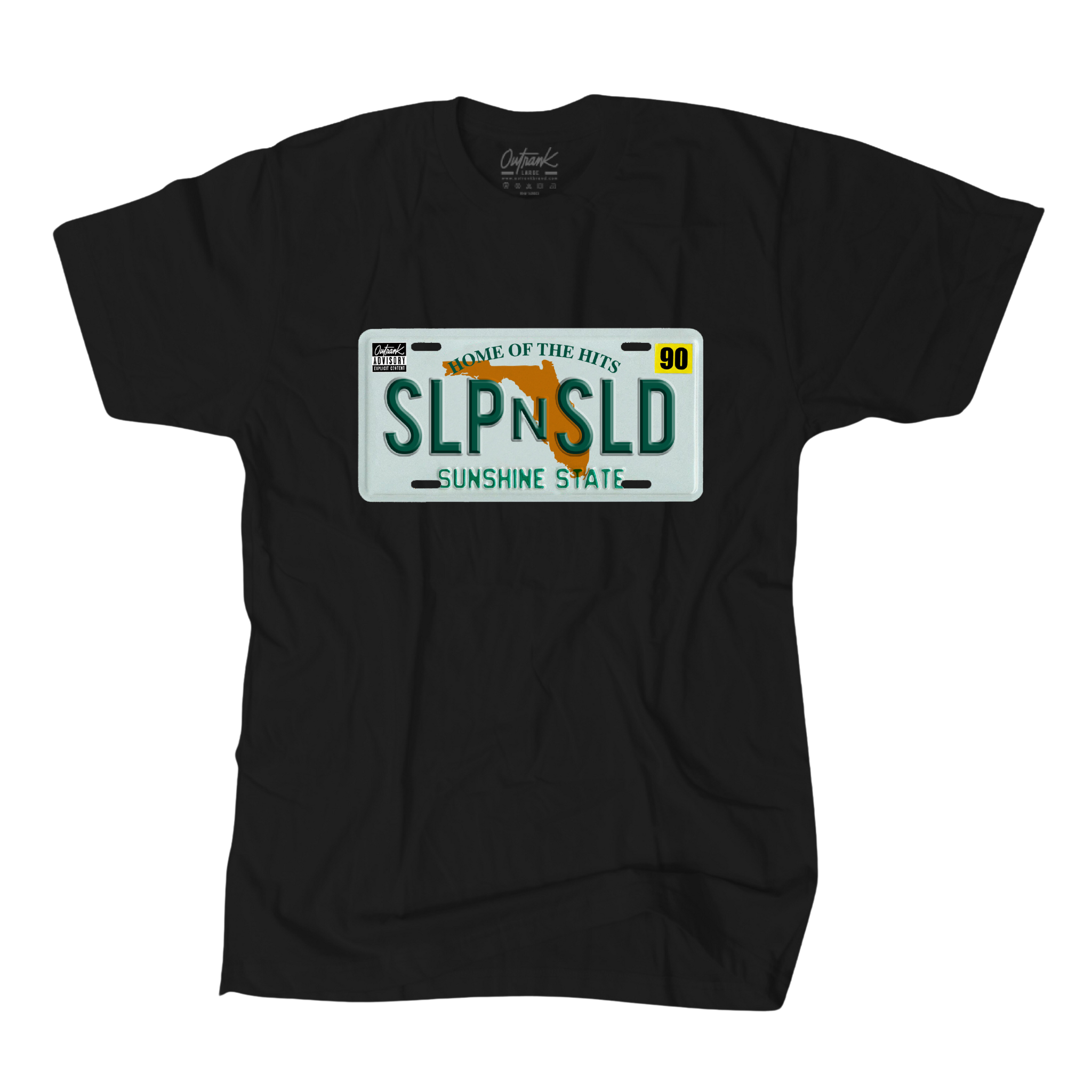 OUTRANK: Florida License Plate Tee